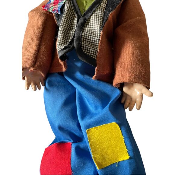 1950s Baby Barry’s Emmett Kelly Willie The Clown Hobo Doll Action Figure 16” - Picture 11 of 13